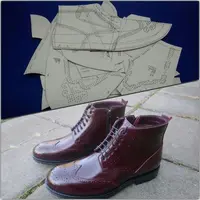 Лекала Л - 5. Мужские ботинки дерби