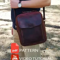 Мужская сумка в увеличенном размере