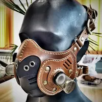 Выкройка маски в стиле Стимпанк