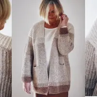 Кардиган полупатентной резинкой Snefnug