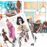 Скетчинг людей