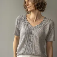 Топ с японским плечом Sylvan Tee