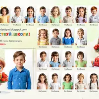 Набор CU-673. Виньетка для детского сада