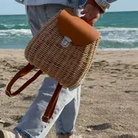 Плетение рюкзака из бумажной лозы