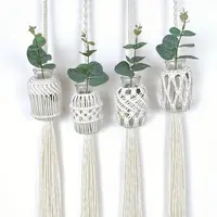 Макраме: 4 баночки