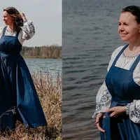 Обережный сарафан