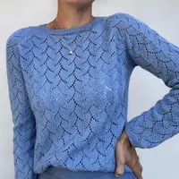 Ажурный пуловер-реглан Ingrid