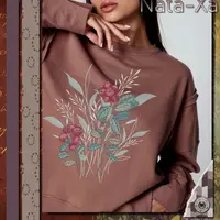 Дизайн машинной вышивки "Молодор-ягода"