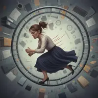 Работа с синдромом белки в колесе (измотанного человека)