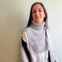 Манишка из альпака Merendera