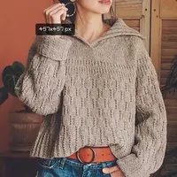 Пуловер с воротником поло Erin