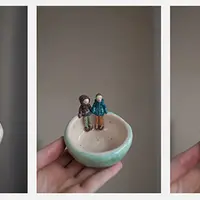 Люди на блюде