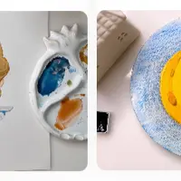 Рисование за чашечкой чая