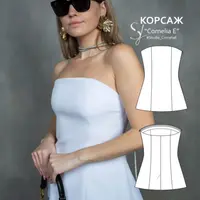 Топ корсаж Cornelia E
