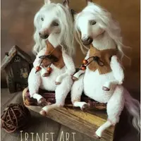 МК игрушек в смешанной технике