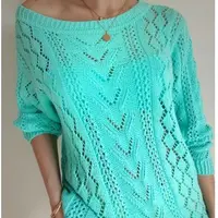 Летний Ажурный Джемпер