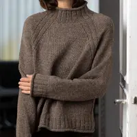 Простой свитер-реглан в стиле унисекс P1_Sweater