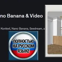 освоение FLUX, Nano Banana и видеоинструментов