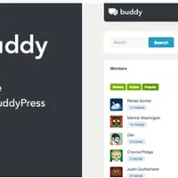 Buddy: Simple WordPress & BuddyPress Theme