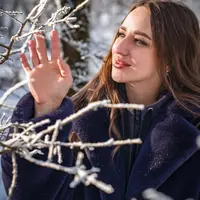 Шуба из экомеха