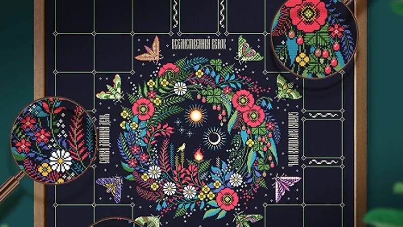 Купальский травник. Вселиственный венок