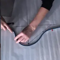 Построение рукава с помощью гибкой линейки