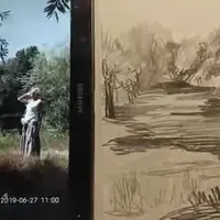 Быстрый скетч карандашом