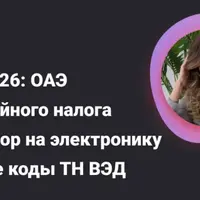 ВЭД-2026: ОАЭ без двойного налога, техсбор на электронику, новые коды ТН ВЭД