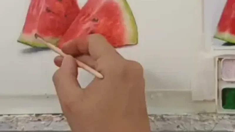 Акварельный скетч часть 2