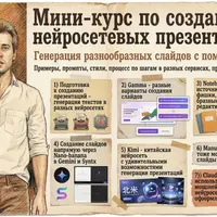 Мини-курс по нейросетевым презентациям
