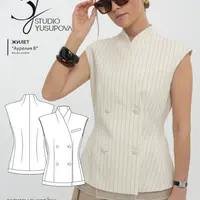 Жилет Аурелия В. Размер 42-50. Рост 168-172