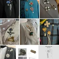 Корзина брошей с WB