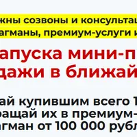 Продажи без созвонов