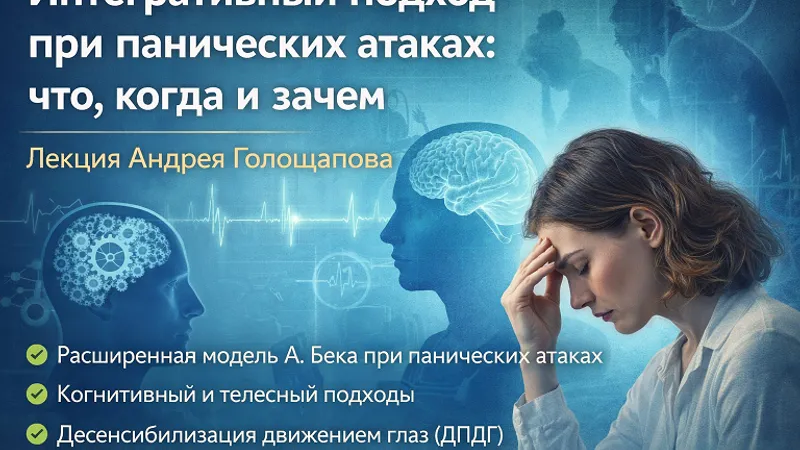 Интегративный подход при панических атаках: что, когда и зачем