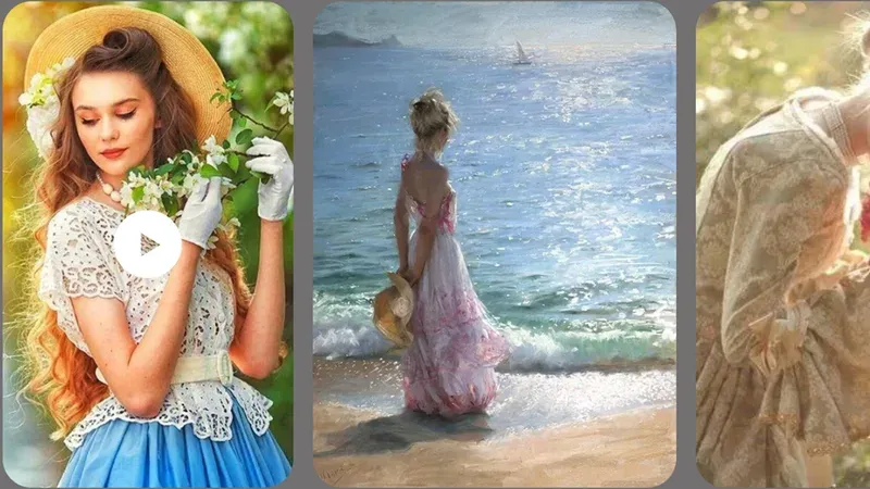 Женский образ. Часть 1