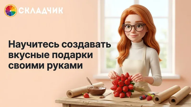 Фуд-флористика. Съедобные букеты