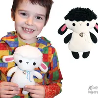 Выкройка крошечного ягненка