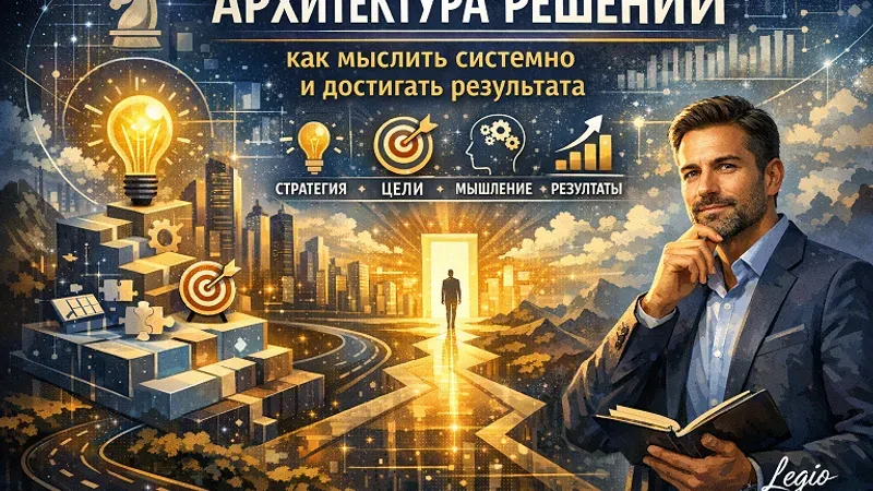 Архитектура решений: как мыслить системно и достигать результата