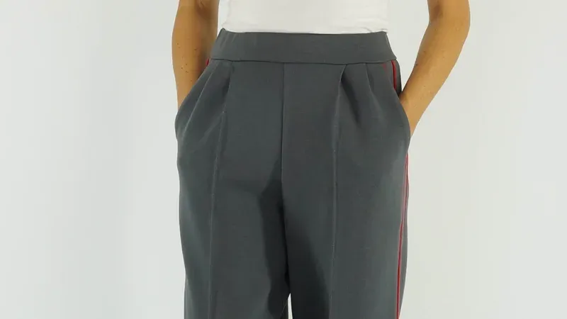 Брюки со складками Маранта