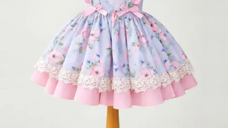 Платье для чаепития для девочек