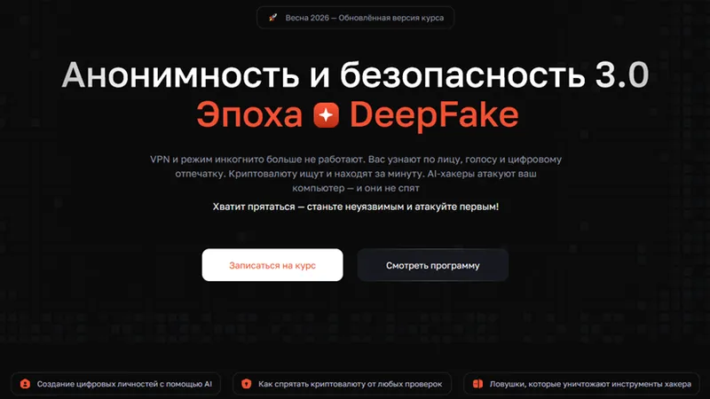 Анонимность и безопасность 3.0. Эпоха DeepFake