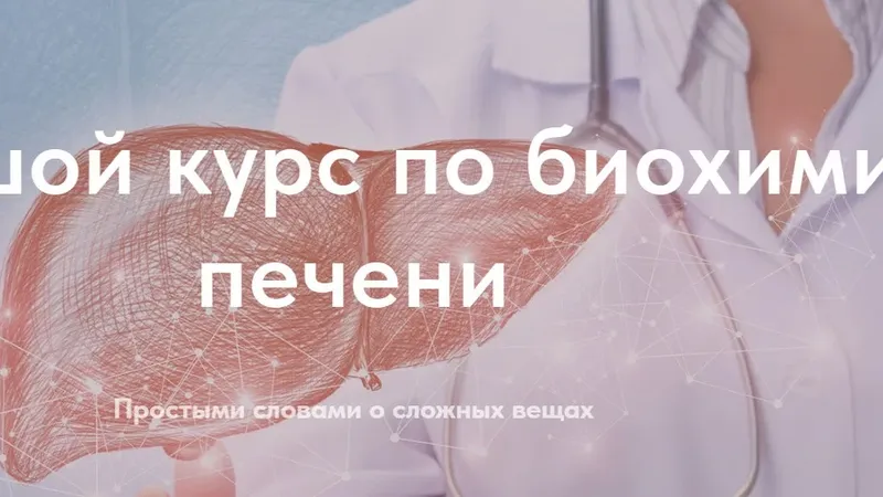 Большой курс по биохимии печени