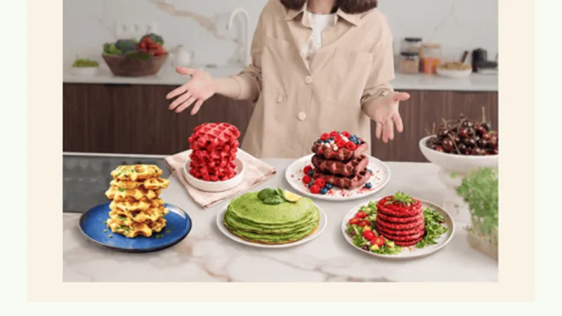 Полезная выпечка: вафли, оладьи, блины