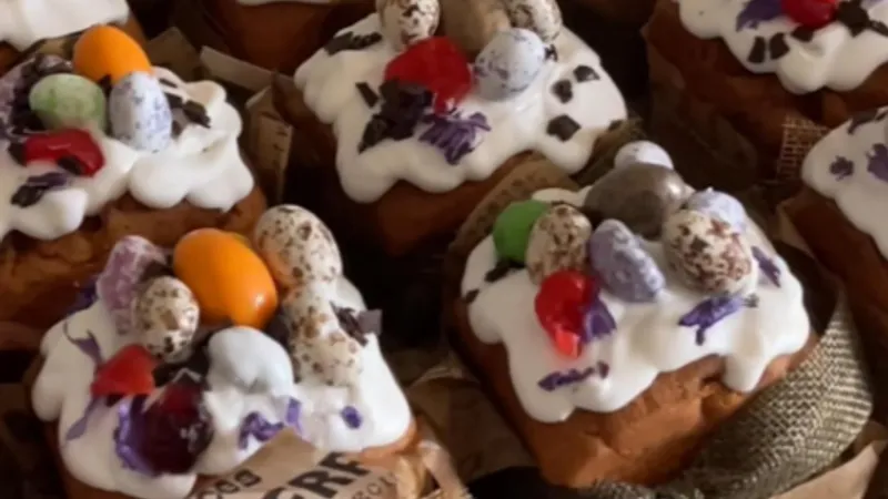 Куличи бездрожжевые