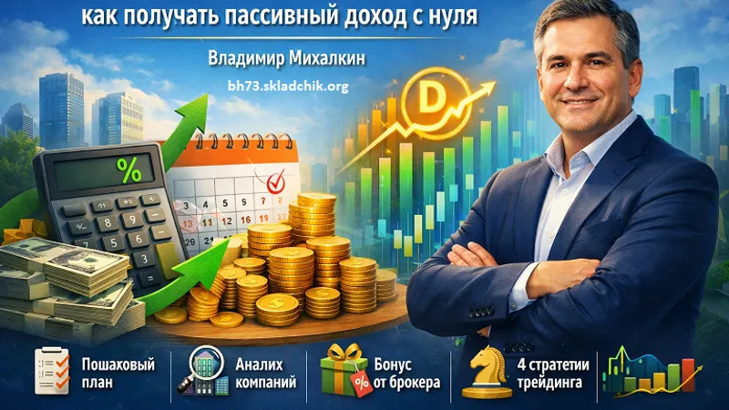 Дивиденды по акциям: как получать пассивный доход с нуля