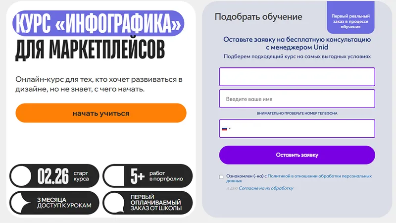 Инфографика для маркетплейсов
