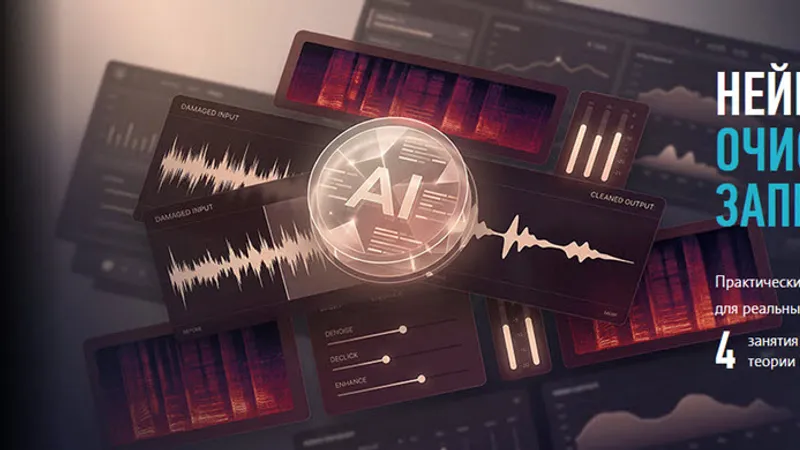 Нейросети для звука: очистка и улучшение записей