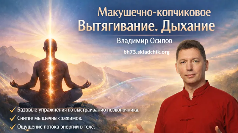 Макушечно-копчиковое Вытягивание. Дыхание