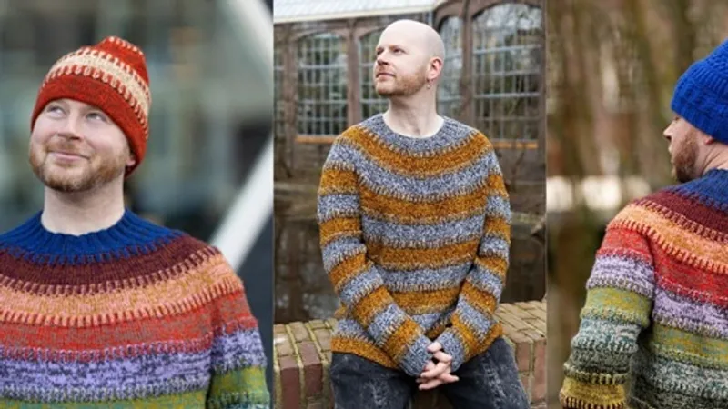 Пуловер с круглой кокеткой Brioche Break