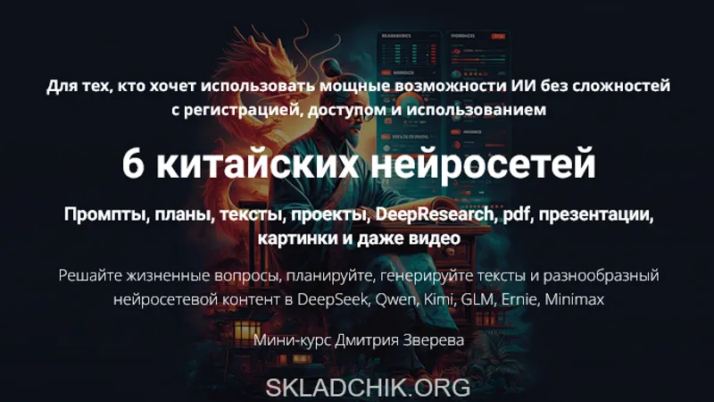 6 китайских нейросетей